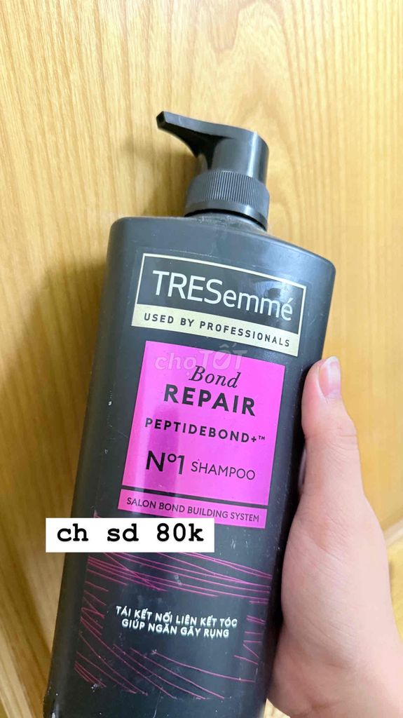 Dầu gội TRESemmé Bond Repair. Mua bán Phụ kiện thời trang khác tại Thành phố Thủ Đức Tp Hồ Chí Minh được đăng bởi Ngọc Hiếu hình 1