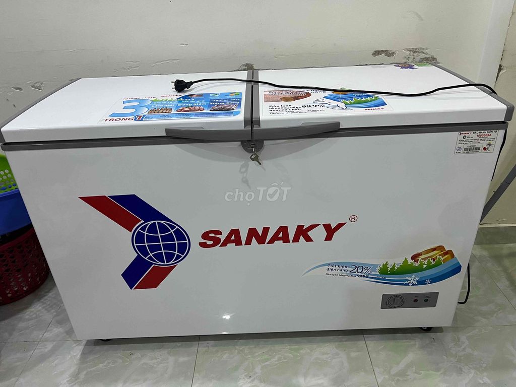 Tủ đông Sanaky VH-4099A1 400 lít Trắng. Mua bán Tủ lạnh tại Thành phố Thủ Đức Tp Hồ Chí Minh được đăng bởi Lê Kim hình 1
