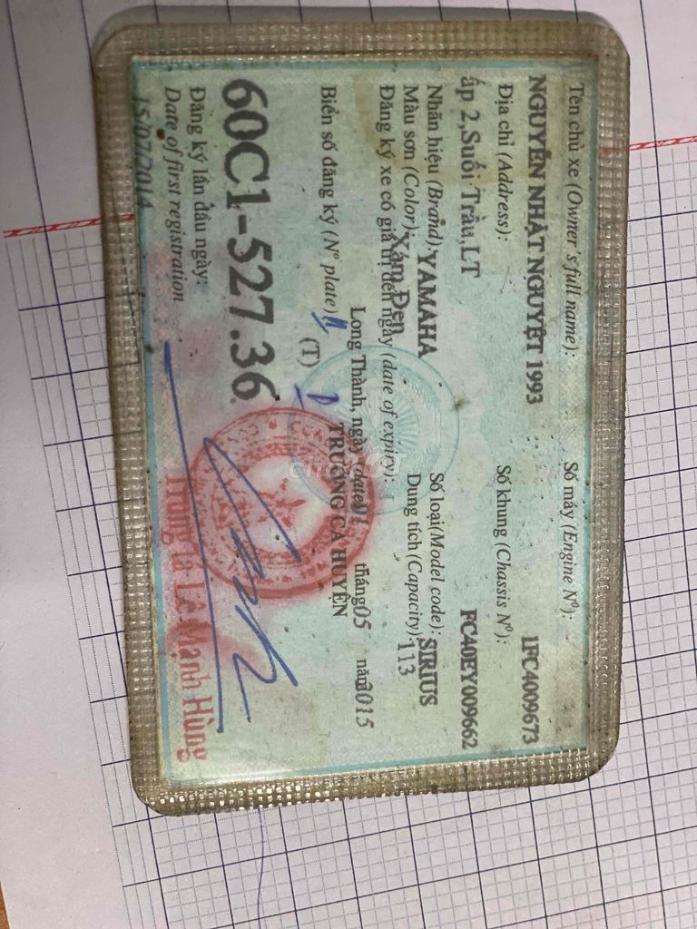 xe máy êm mạnh còn giấy mua bán. Mua bán Xe máy tại Thành phố Thuận An Bình Dương được đăng bởi Hoa hình 4