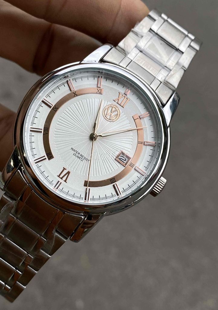 Đồng hồ đeo tay Volkswagen Nam Thép 40mm. Mua bán Đồng hồ tại Thành phố Vũng Tàu Bà Rịa - Vũng Tàu được đăng bởi  Đồng Hồ truyền Nguyễn  hình 3