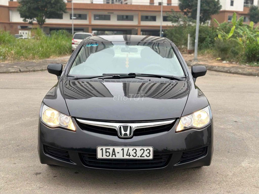 Honda Civic 2007 1.8L Đen. Mua bán Ô tô tại Quận Hà Đông Hà Nội được đăng bởi Ánh Minh hình 1