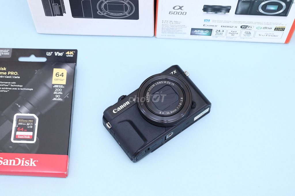 📷Máy ảnh Canon G7X mark II Chính Hãng như new 100%. Mua bán Máy ảnh, Máy quay tại Thành phố Thủ Đức Tp Hồ Chí Minh được đăng bởi Minh Phi Store hình 1