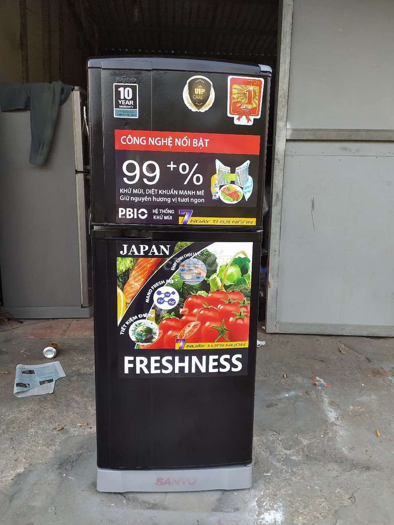 Tủ lạnh Sanyo 140L không đóng tuyết. Mua bán Tủ lạnh tại Huyện Củ Chi Tp Hồ Chí Minh được đăng bởi Phan Phượng hình 1
