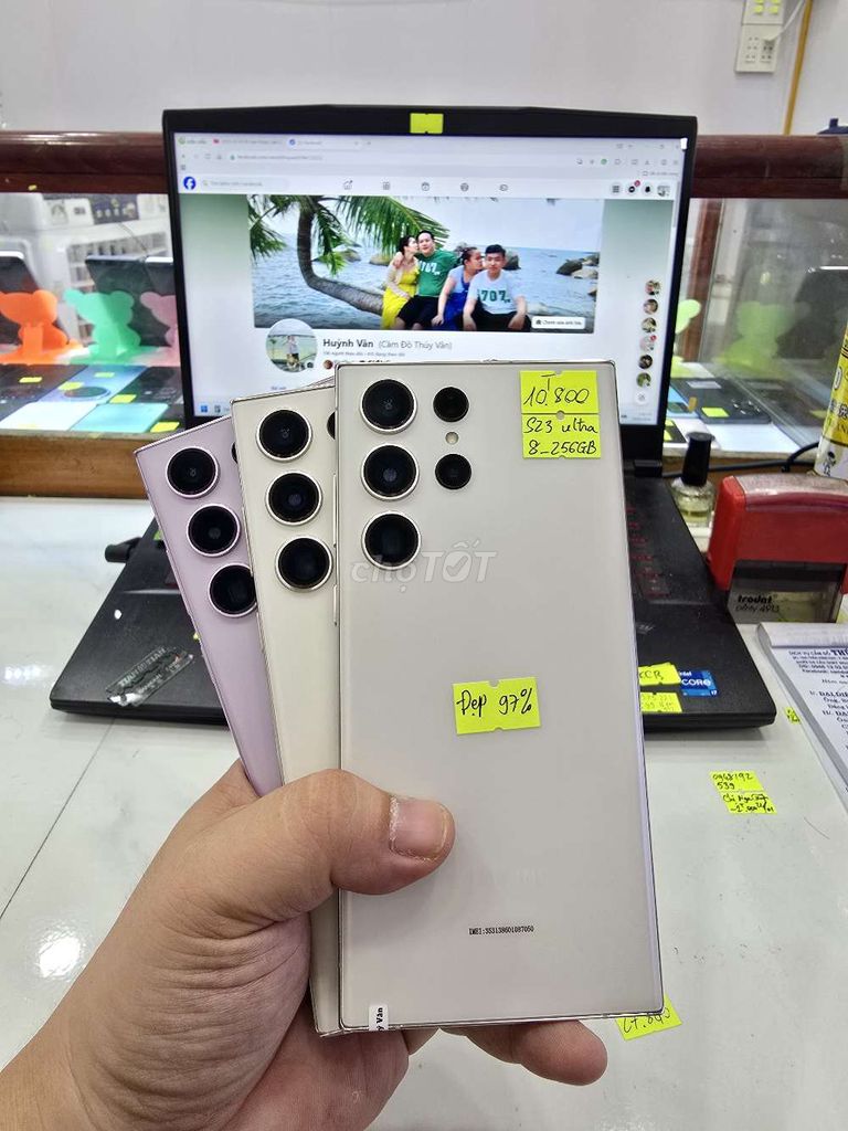 Samsung S23 Ultra 256GB - 512GB. Mua bán Điện thoại tại Thành phố Long Xuyên An Giang được đăng bởi Facebook Cầm Đồ Thúy Vân hình 1