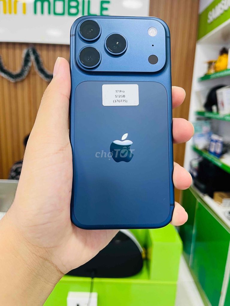 Apple iPhone 17 Pro 512GB Xanh dương. Mua bán Điện thoại tại Quận Ngô Quyền Hải Phòng được đăng bởi lê thanh thuỷ hình 1