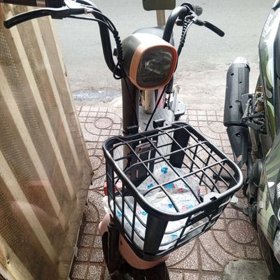 Xe đạp điện Fuji màu Hồng Đã qua sử dụng. Mua bán Xe điện tại Quận Bình Tân Tp Hồ Chí Minh được đăng bởi thiên hương 