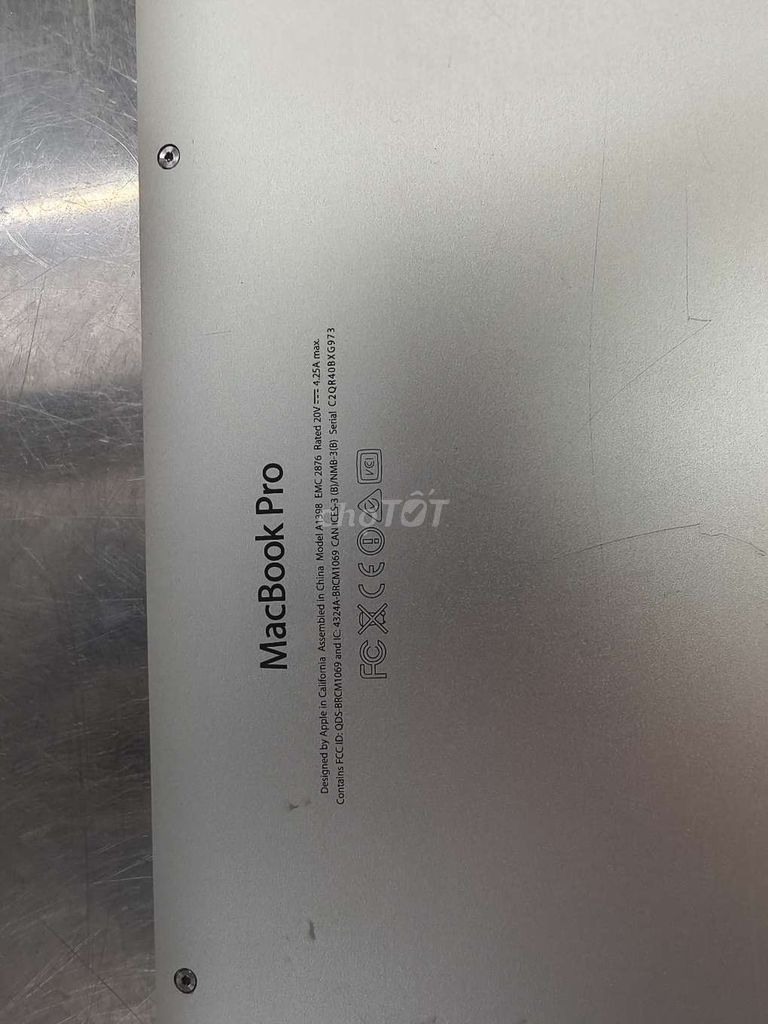 Apple MacBook Pro i7 15.6 inch 16GB/256GB. Mua bán Laptop tại Huyện Hóc Môn Tp Hồ Chí Minh được đăng bởi duy hình 1