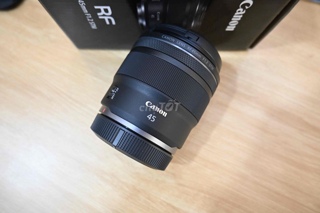 Ống kính Canon 45 1.2 rf stm đẹp. Mua bán Máy ảnh, Máy quay tại Quận Tân Bình Tp Hồ Chí Minh được đăng bởi Lê Thị Phương Thảo hình 1
