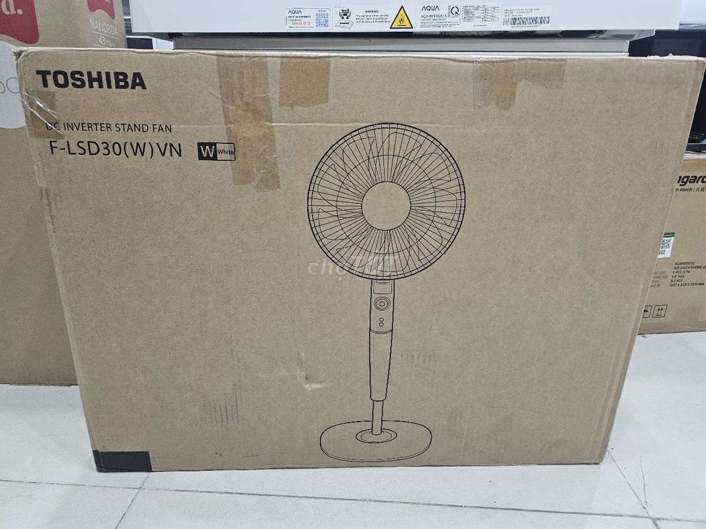 Quạt đứng Toshiba F-LSD30(W)VN Trắng Mới. Mua bán Quạt tại Huyện Bình Chánh Tp Hồ Chí Minh được đăng bởi CHUYÊN GIA DỤNG 99 hình 1