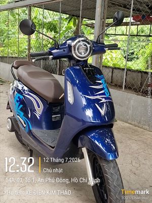 Xe máy điện VinFast Evo 200 Xanh 18000 km
