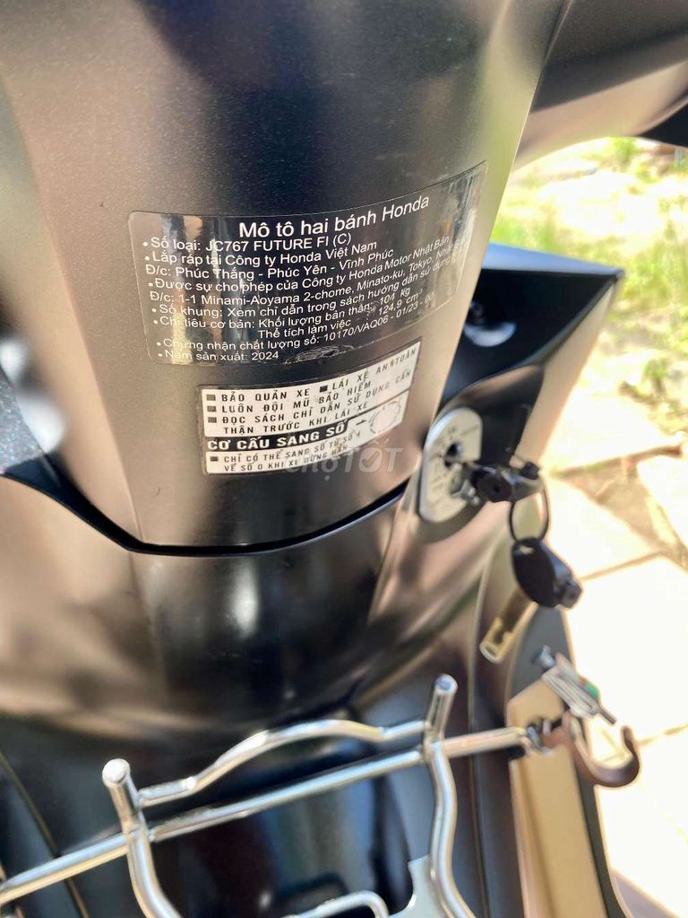 Siêu Mới FUTURE 125Fi LeD 2024 odo 1.100Km. Mua bán Xe máy tại Huyện Phong Điền Cần Thơ được đăng bởi Xe Máy TÂN LIÊN HƯNG 1 91B hình 6