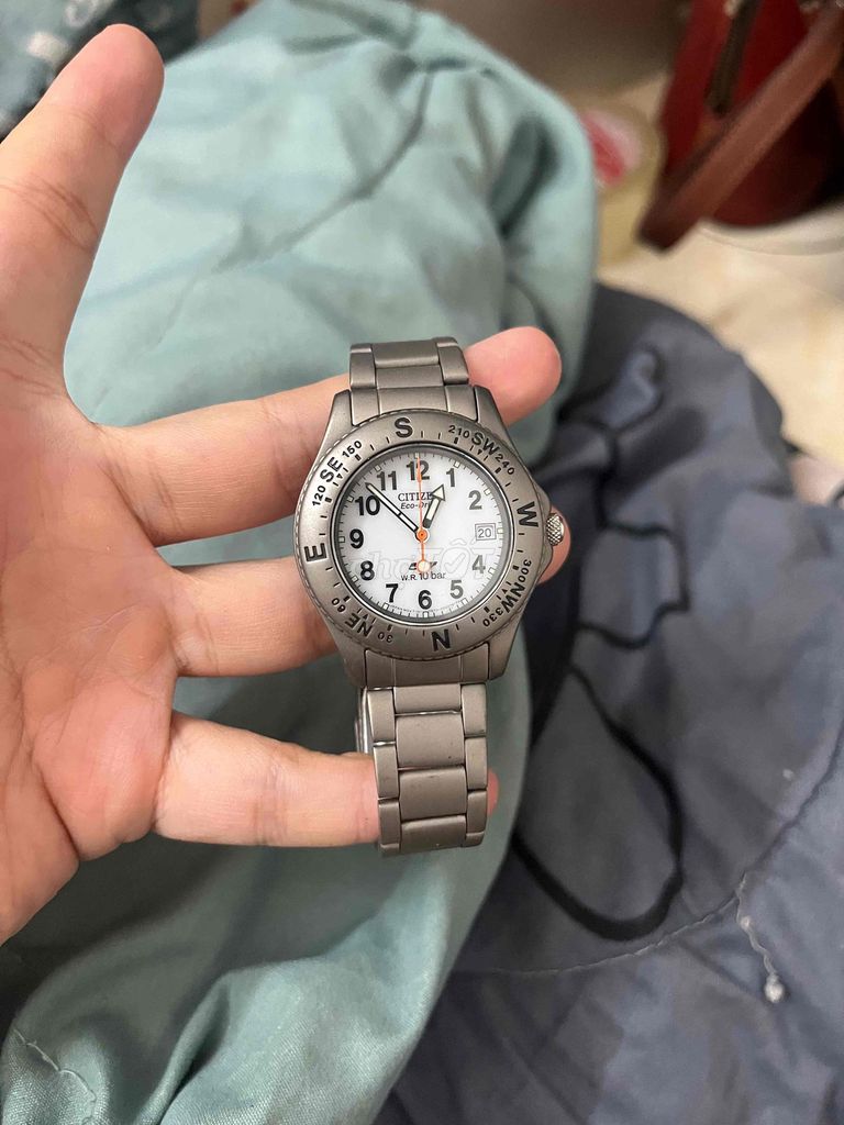 Đồng hồ Citizen Eco-Drive Bạc hãng năng lượng mt. Mua bán Thiết bị đeo thông minh tại Quận Tân Phú Tp Hồ Chí Minh được đăng bởi Trương Hiệp hình 1