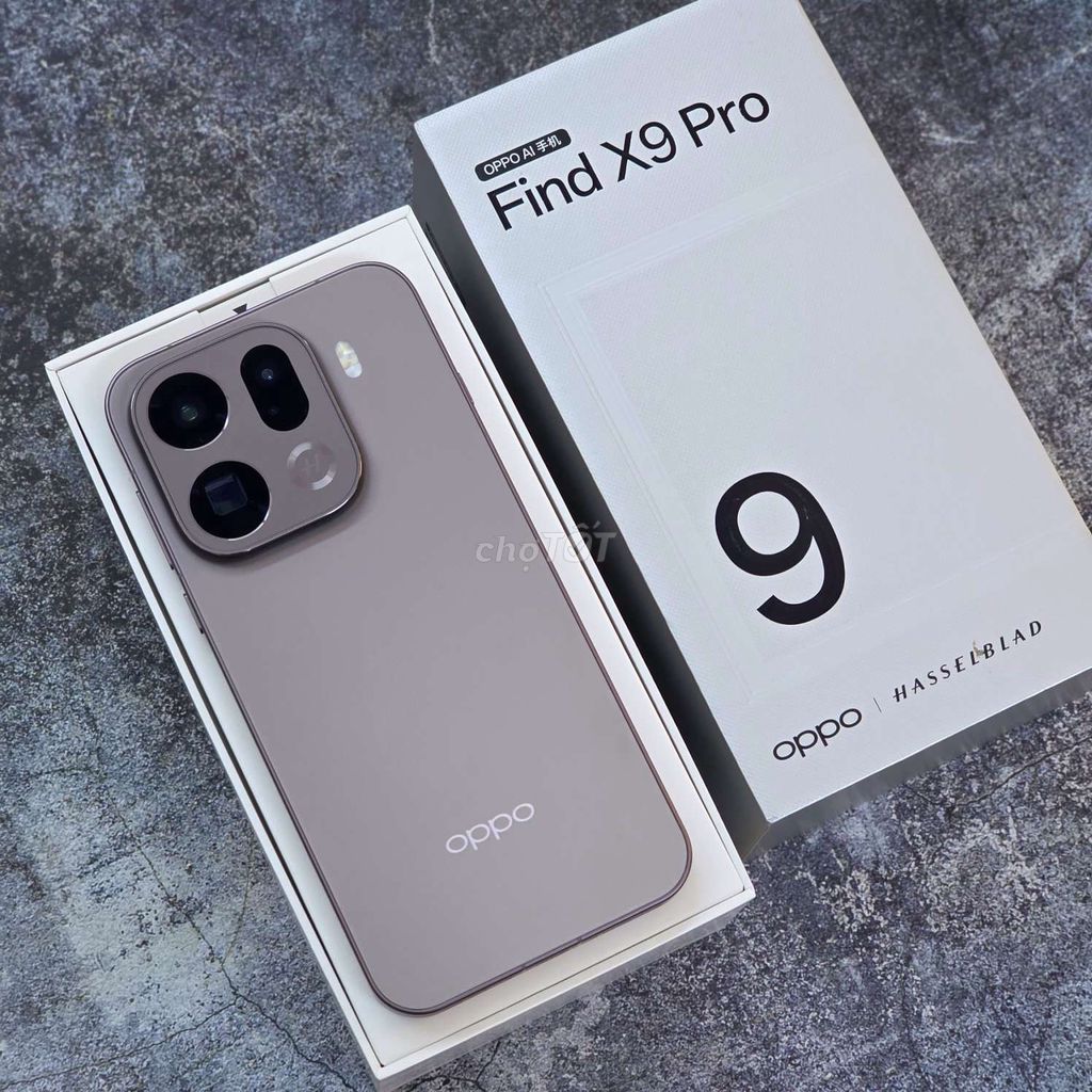 Oppo Find X9 Pro 5G 12/512GB Xám Fullbox. Mua bán Điện thoại tại Quận Thanh Khê Đà Nẵng được đăng bởi Tú MB hình 1