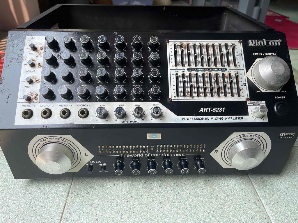 Amply Pioton ART-5231 Đen. Mua bán Tivi, Âm thanh tại Quận Cẩm Lệ Đà Nẵng được đăng bởi Mr 7 hình 1