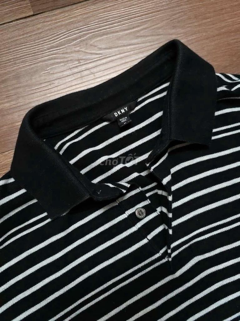 Áo Polo DKNY Nam Đen trắng. Mua bán Quần áo tại Quận 4 Tp Hồ Chí Minh được đăng bởi Anh Đinh hình 1
