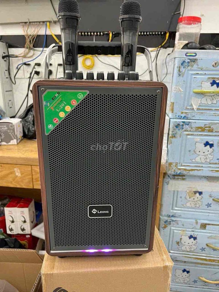 Loa karaoke Leong L-201. Mua bán Tivi, Âm thanh tại Quận 8 Tp Hồ Chí Minh được đăng bởi Chuyên sỉ Loa karaoke  hình 1