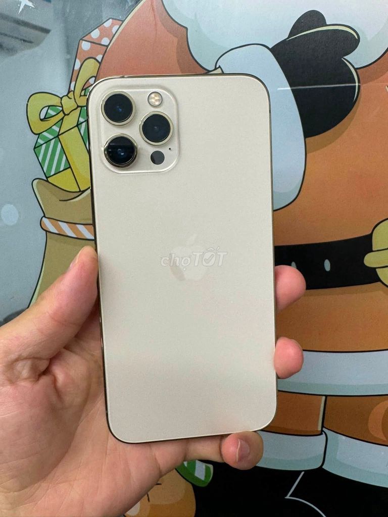Apple iPhone 12 Pro Max 128GB Vàng Đã sử dụng. Mua bán Điện thoại tại Quận Cầu Giấy Hà Nội được đăng bởi Hội Đồ Điện Tử hình 1