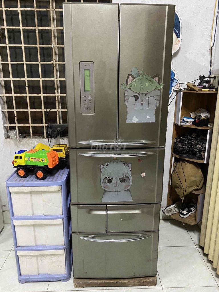Tủ lạnh Nhật Bản Xám. Mua bán Tủ lạnh tại Thành phố Dĩ An Bình Dương được đăng bởi ducanh hình 1