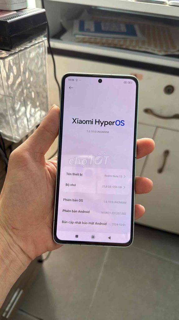 Xiaomi Redmi Note 13 8GB/256GB. Mua bán Điện thoại tại Quận 12 Tp Hồ Chí Minh được đăng bởi Dinh Mai Nuong hình 1