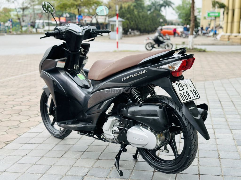 SUZUKI IMPULSE 125 FI  ĐEN SẦN ĐỜI CHÓT XE ĐẸP2023. Mua bán Xe máy tại Quận Cầu Giấy Hà Nội được đăng bởi TRÍ KIÊN hình 3