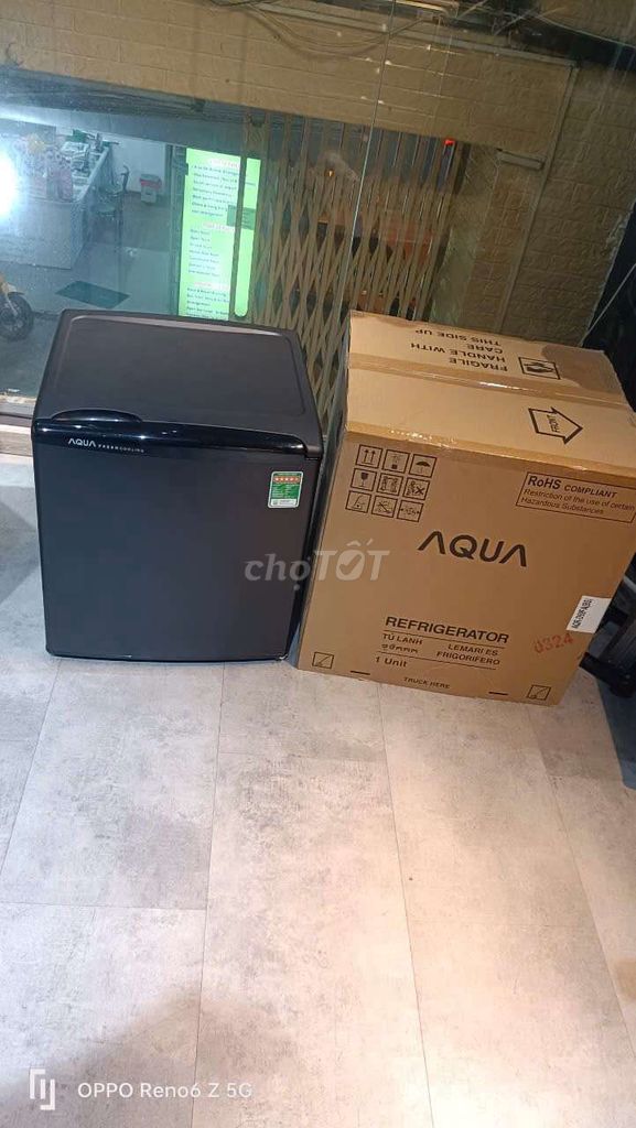 TL tủ lạnh AQUA mini 50L còn BH hãng 28/03/2026