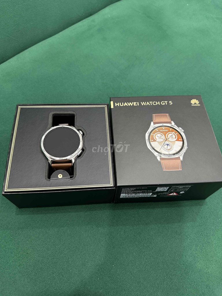 Huawei Watch GT 5 Dây da fullbox. Mua bán Thiết bị đeo thông minh tại Huyện Hoài Đức Hà Nội được đăng bởi Tùng hình 1