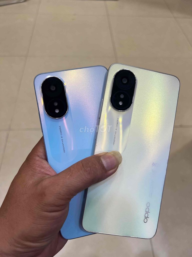 OPPO A18 4GB/64GB Xanh, Trắng. Mua bán Điện thoại tại Quận Bình Thạnh Tp Hồ Chí Minh được đăng bởi Tấn Mobile hình 1