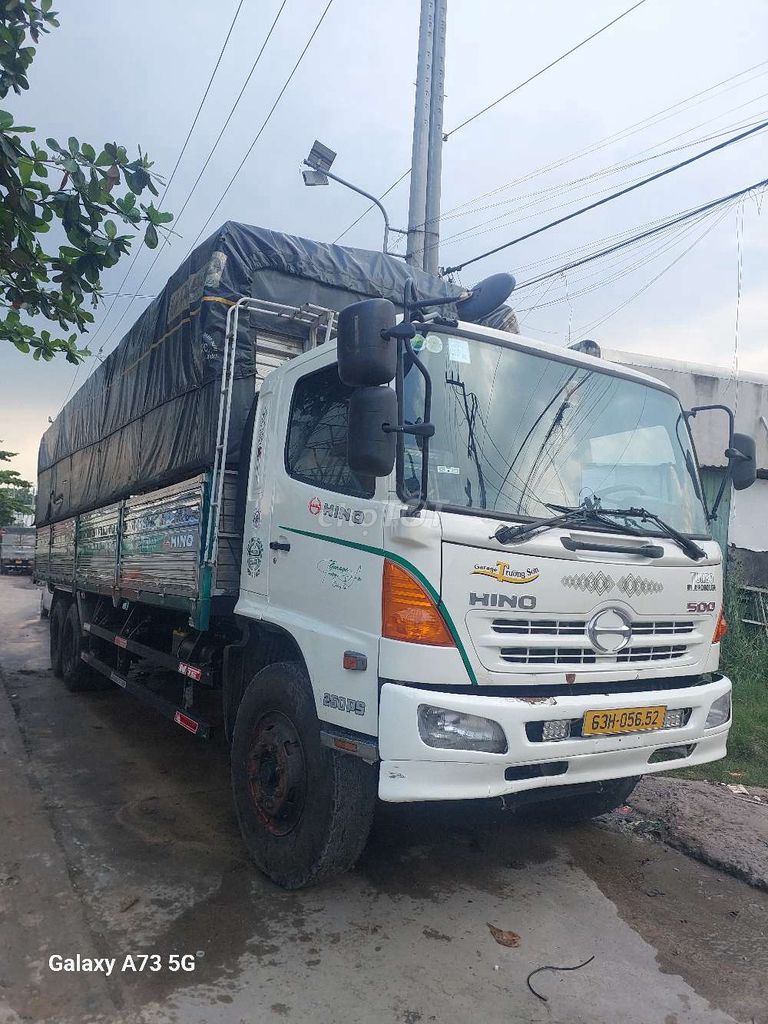 Hino 15t thùng bạt dài 9m5 zin đẹp. Mua bán Xe tải, xe ben tại Thành phố Thuận An Bình Dương được đăng bởi Tran van thuong hình 2