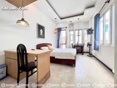 CHÍNH CHỦ CHO THUÊ DUPLEX BAN CÔNG 35m2 FULL TIỆN NGHI- CHỢ TÂN ĐỊNH