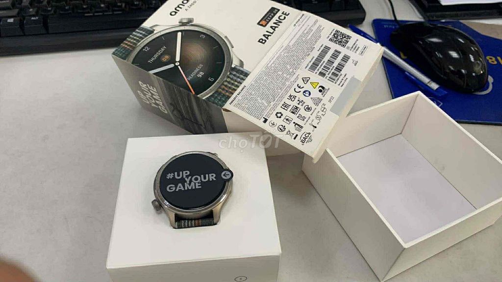 Amazfit Balance Xám. Mua bán Thiết bị đeo thông minh tại Quận Long Biên Hà Nội được đăng bởi Tuấn Anh hình 1