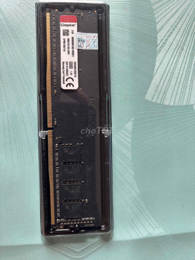 1 RAM Kingston 16GB DDR4 bus 2666MHz, điện áp 1.2V. Mua bán Linh kiện (RAM, Card...) tại Quận Thanh Xuân Hà Nội được đăng bởi Dung hình 1
