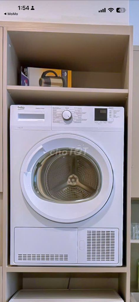 Máy sấy quần áo Beko Trắng mới 98%. Mua bán Nội thất, đồ gia dụng khác tại Thành phố Vũng Tàu Bà Rịa - Vũng Tàu được đăng bởi Lê Đặng Thu Hiền hình 1