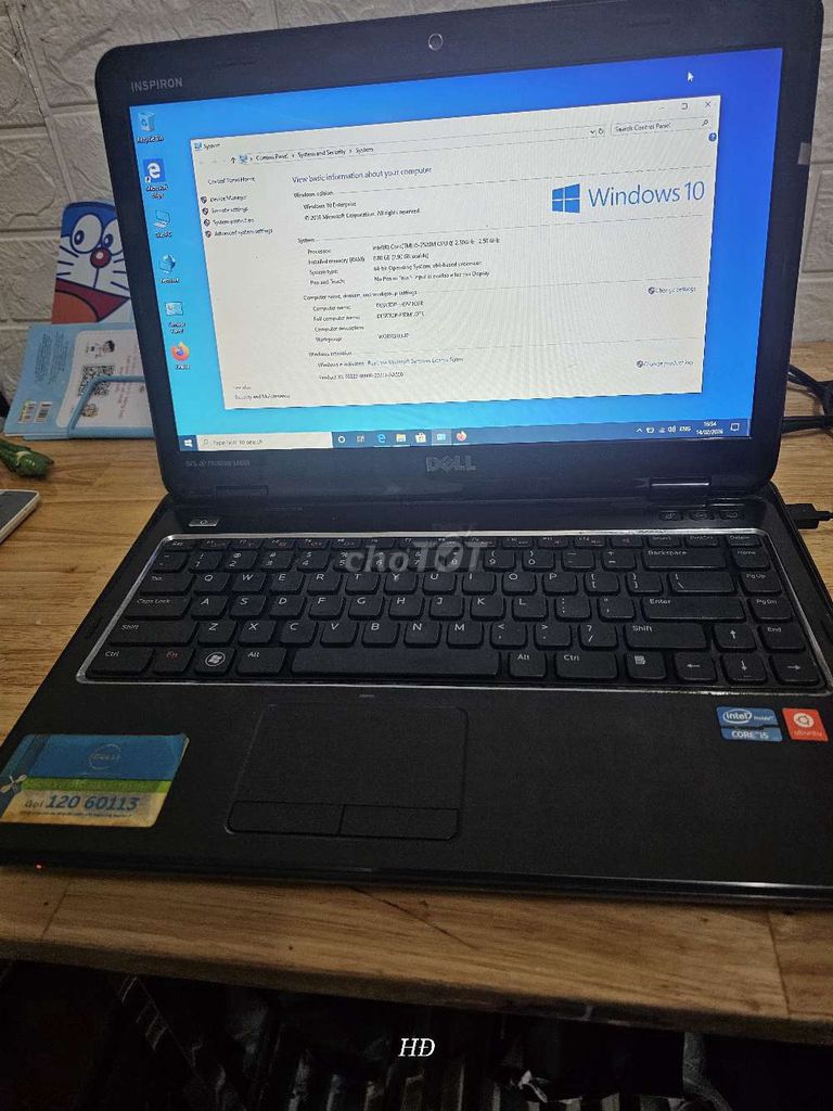 Dell Inspiron i5 Đen. Mua bán Laptop tại Quận 7 Tp Hồ Chí Minh được đăng bởi PHƯƠNG hình 1
