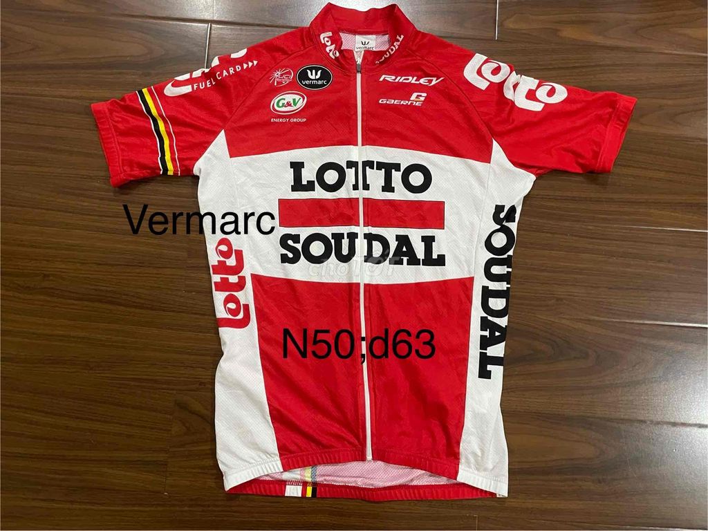 áo xe đạp Vermarc made in Italy size M