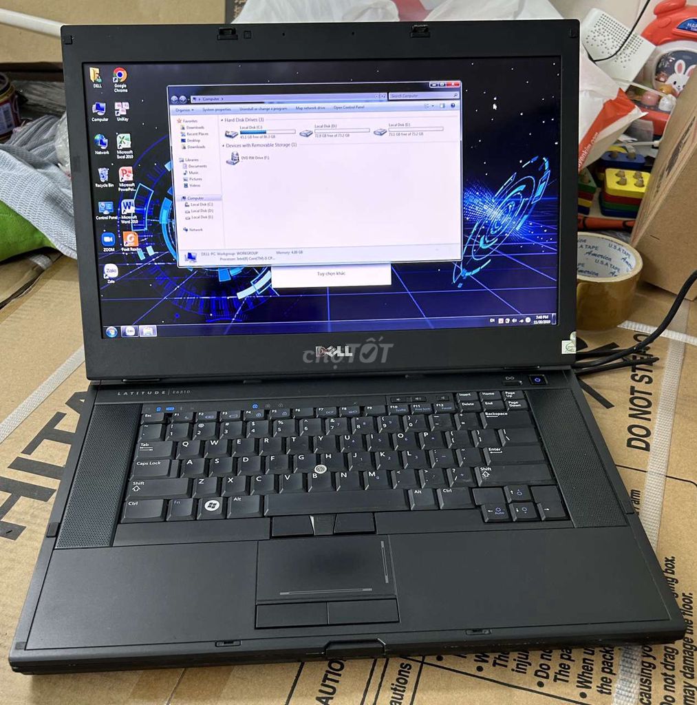 DELL E6510: core i5, RAM 4GB, MÁY XÀI OK, GIÁ RẺ