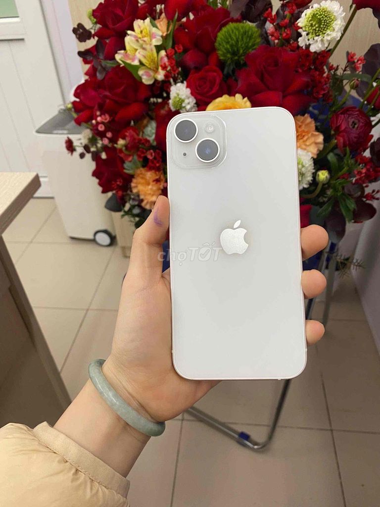 Bán Iphone 14 Plus nữ dùng, 128gb, màu trắng, zin