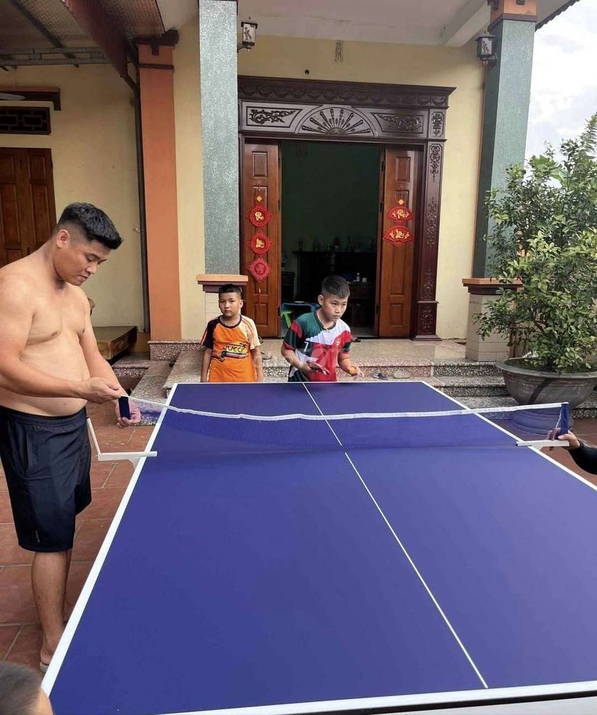 Bàn bóng bàn gỗ xanh dương. Mua bán Đồ thể thao, Dã ngoại tại Huyện Thanh Trì Hà Nội được đăng bởi khá sport hình 1