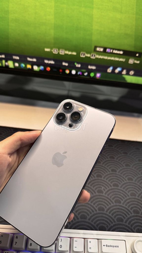 Apple iPhone 13 Pro Max 256GB Xám Nguyên bản. Mua bán Điện thoại tại Thị xã Bình Long Bình Phước được đăng bởi Hội Đồ Điện Tử hình 1