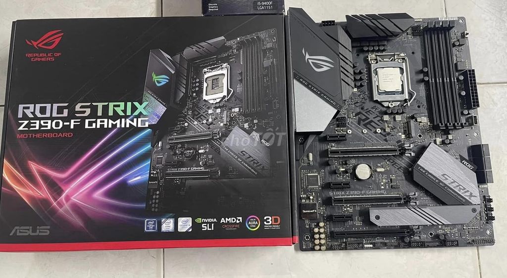 Lên đời cho ra đi Main z390 Rog f gmaing