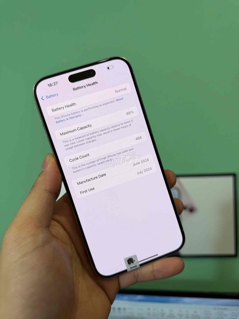 15 PRM 1TB Qt trắng p88 Giá 17tr4. Mua bán Điện thoại tại Quận Thanh Xuân Hà Nội được đăng bởi Hoàng Thế Anh hình 1