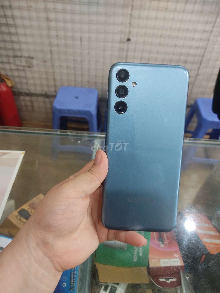 Samsung M14 5G 4GB/128GB Xanh. Mua bán Điện thoại tại Quận Cầu Giấy Hà Nội được đăng bởi thuy  hình 1