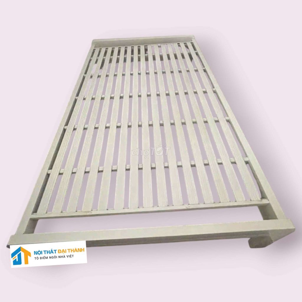 Giường sắt pallet 1m2- nguyên phản- giao hàng HCM