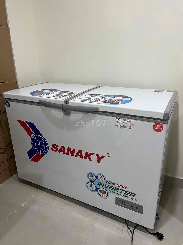Tủ đông Sanaky 360 lít 2 ngăn. Mua bán Tủ lạnh tại Quận Phú Nhuận Tp Hồ Chí Minh được đăng bởi Phương Quỳnh hình 1