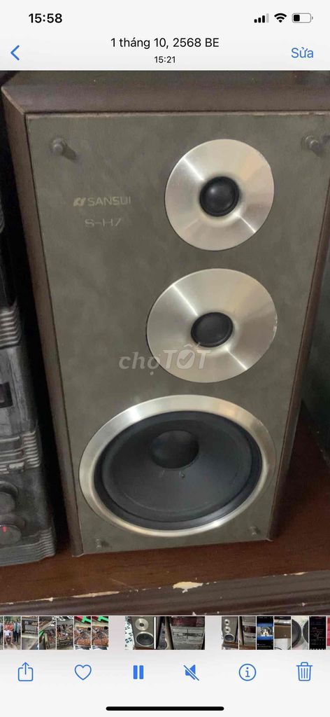 Dàn nghe nhạc 4 thớt Sansui Nhật bãi. Mua bán Tivi, Âm thanh tại Thành phố Vĩnh Long Vĩnh Long được đăng bởi HT hình 1