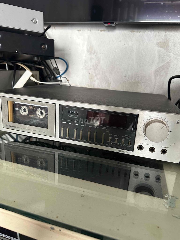 Đầu băng cassette Pioneer CT-7000 Bạc. Mua bán Tivi, Âm thanh tại Huyện Bình Chánh Tp Hồ Chí Minh được đăng bởi Thái Sơn hình 1