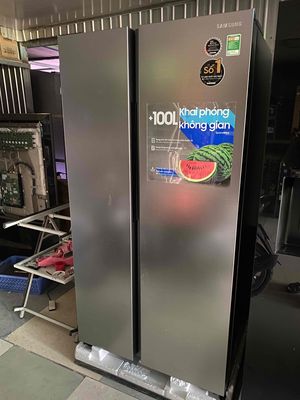 Tủ lạnh Samsung Inverter 655 lít RS62R5001m9/SV