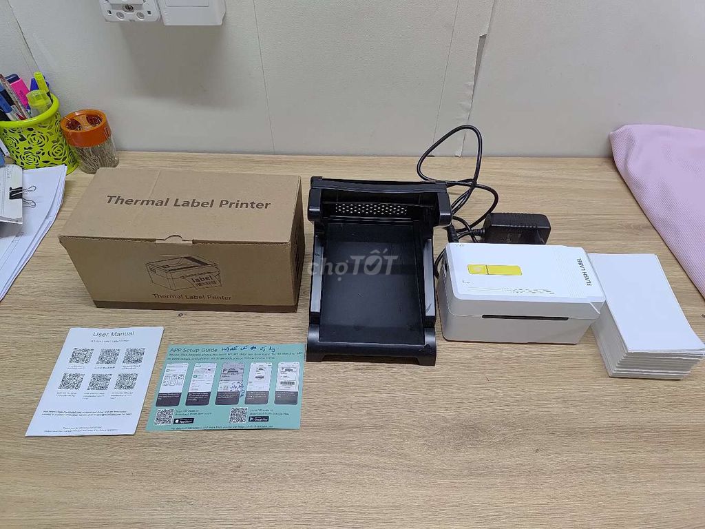 Máy in nhiệt Flash Label A318BT Trắng Đã sử dụng. Mua bán Đồ dùng văn phòng tại Quận 7 Tp Hồ Chí Minh được đăng bởi Nguyễn Văn Tý hình 1