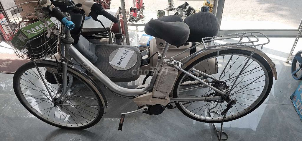 Xe đạp điện Trợ lực Nhôm Bạc. Mua bán Xe điện tại Huyện Thoại Sơn An Giang được đăng bởi Hung hình 3