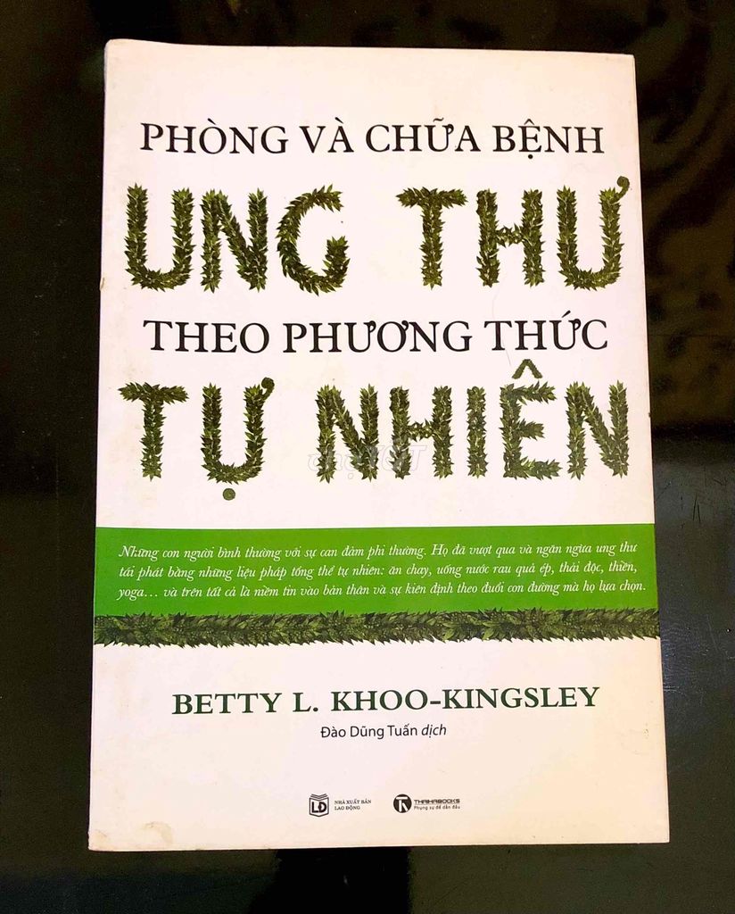 Sách Phòng và Chữa Bệnh Ung Thư. Mua bán Sách tại Quận Tân Phú Tp Hồ Chí Minh được đăng bởi Pass đồ hình 1