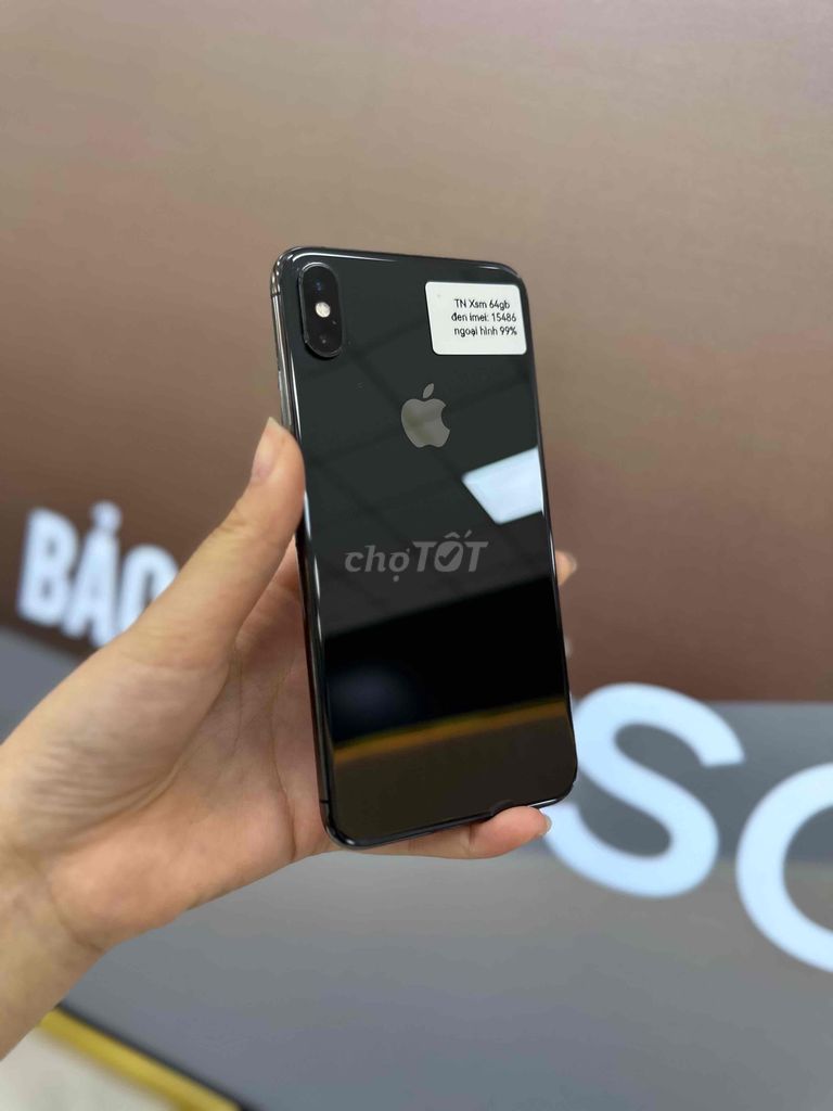 iPhone XS Max 64GB Quốc tế Đen bóng